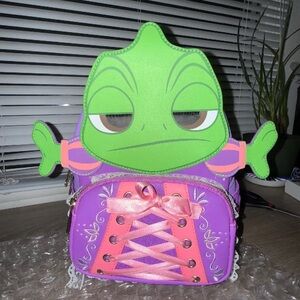 Purple and Green Kids Backpack